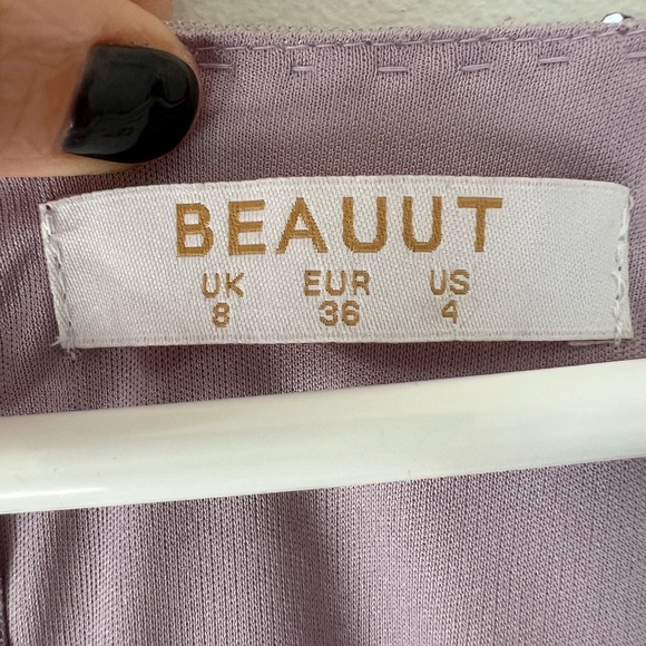 Violet gown - Picture 2 of 4